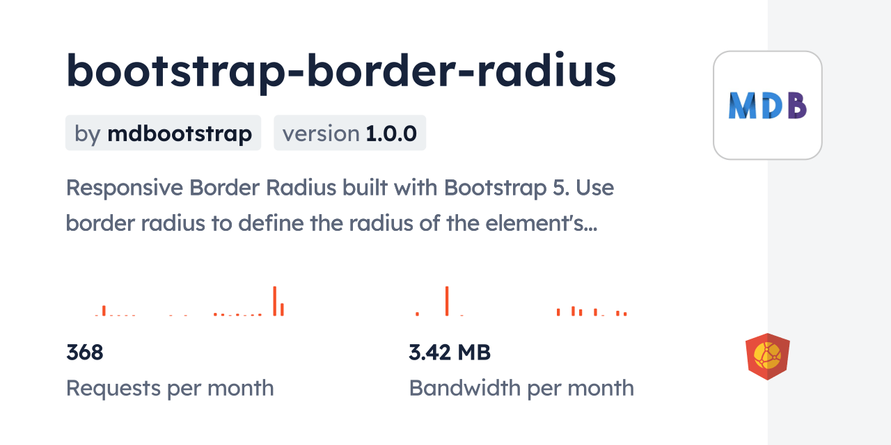 bootstrapborderradius CDN by jsDelivr A CDN for npm and GitHub