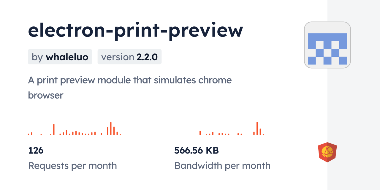 electronprintpreview CDN by jsDelivr A CDN for npm and GitHub