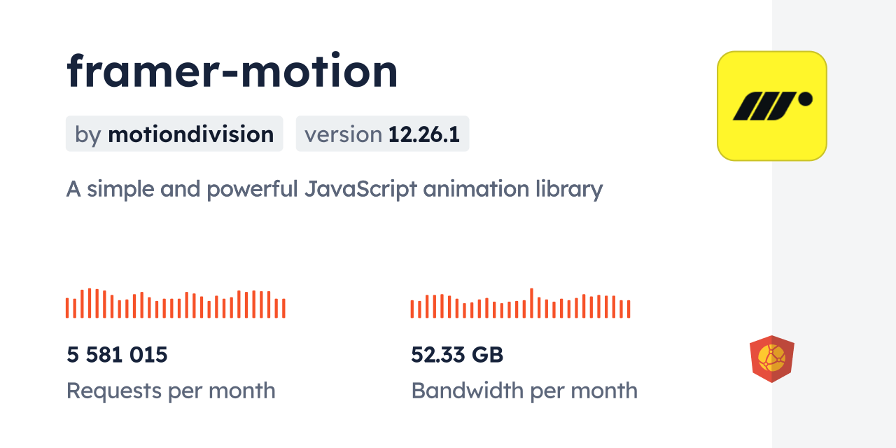 framermotion CDN by jsDelivr A CDN for npm and GitHub