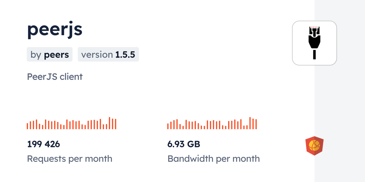 peerjs CDN by jsDelivr A CDN for npm and GitHub