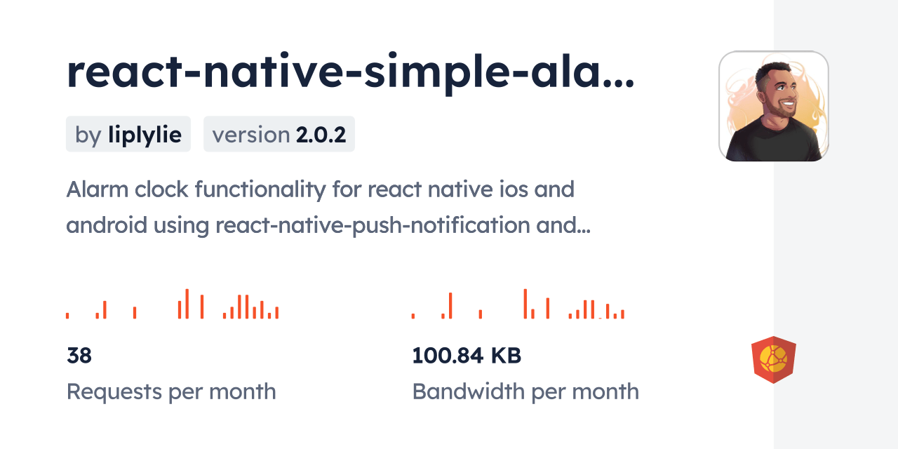 reactnativesimplealarm CDN by jsDelivr A CDN for npm and GitHub
