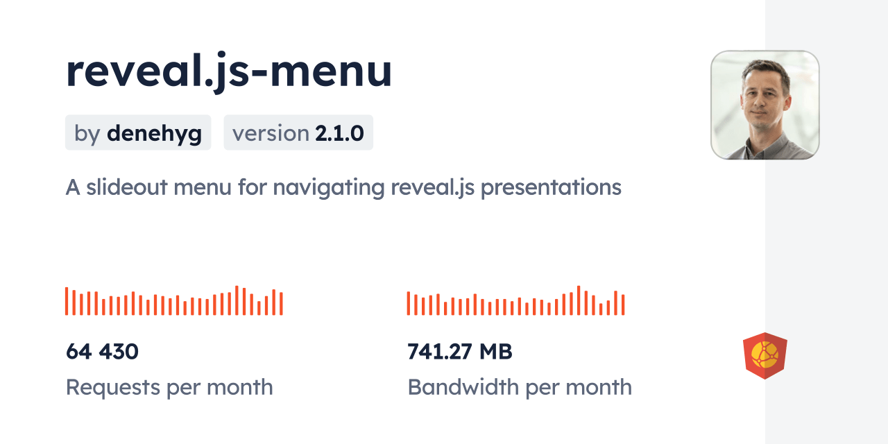 reveal.jsmenu CDN by jsDelivr A CDN for npm and GitHub