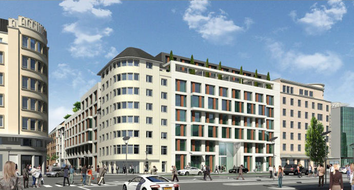 Central Plaza à Luxembourg Jean Schmit Engineering