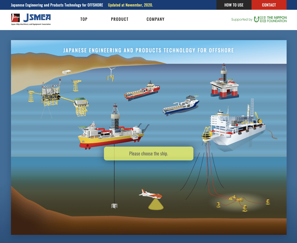 HOW TO USE Japanese Engineering and Products Technology for OFFSHORE