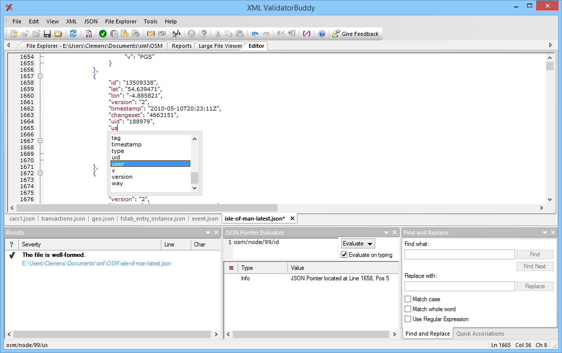 JSON validator Simple and fast JSON checks