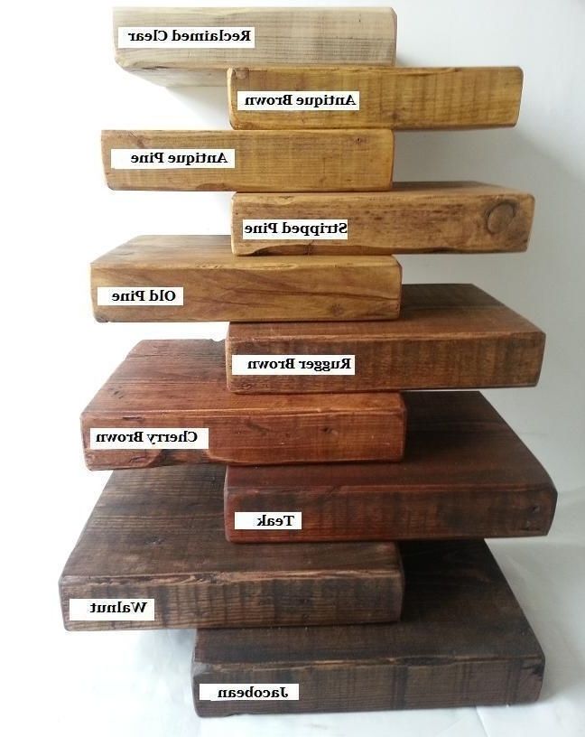 15 Inspirations Wood for Shelves