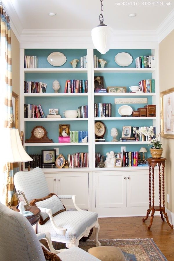 Best 15+ of Painted Bookshelves