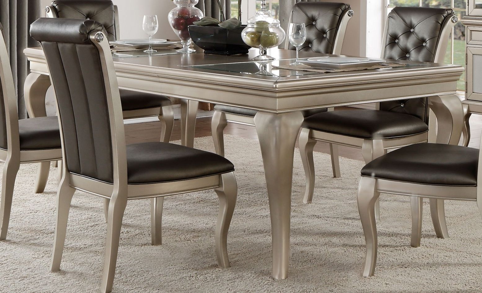 2023 Latest Transitional Rectangular Dining Tables