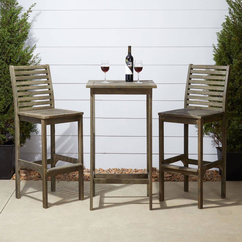 30 Inspirations Patio Square Bar Dining Tables