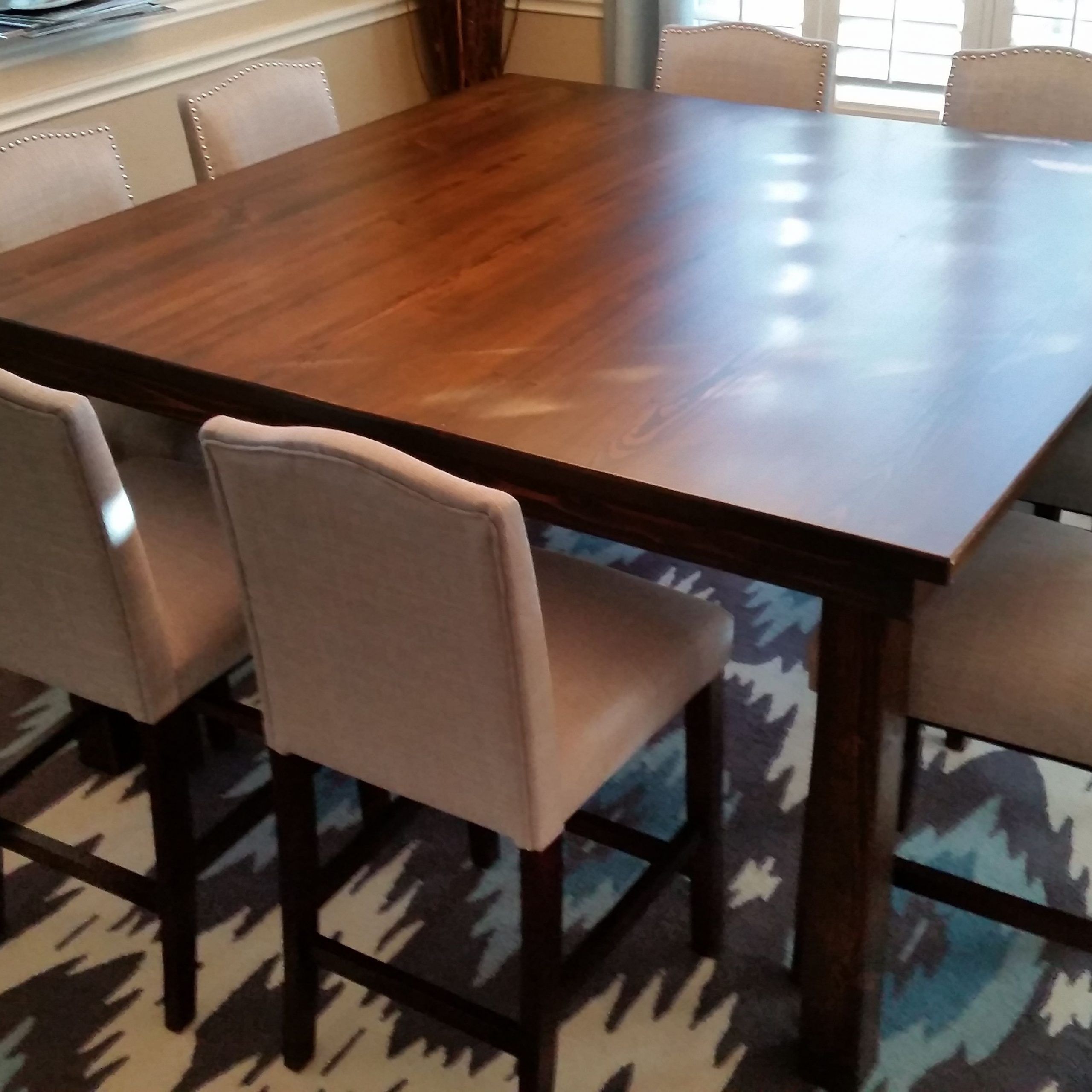 30 Photos Dining Tables with Stained Ash Walnut