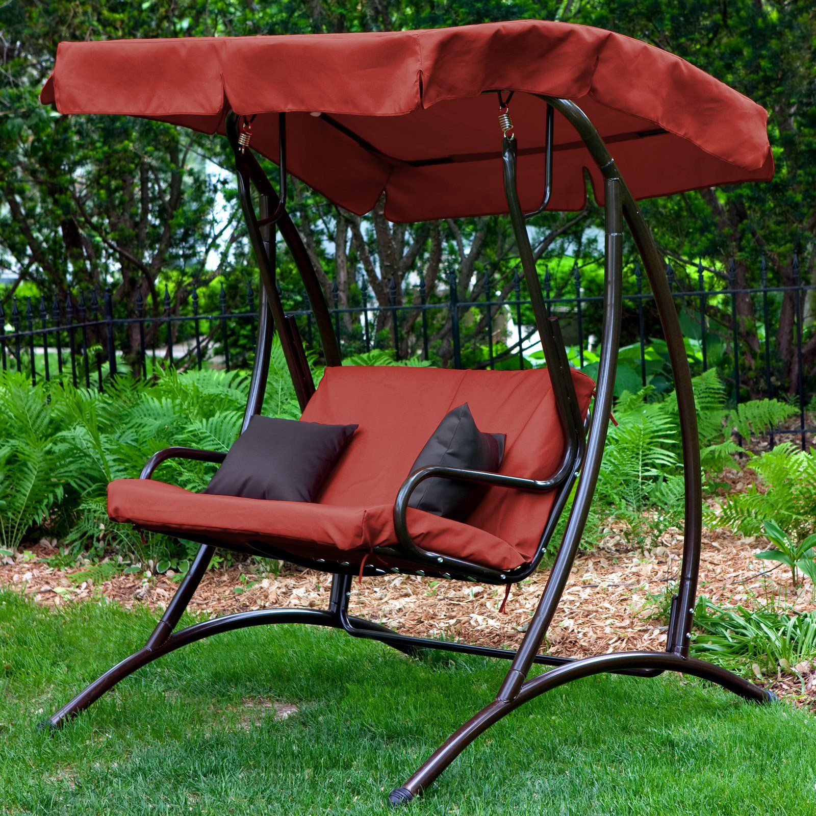 The Best Patio Loveseat Canopy Hammock Porch Swings with Stand