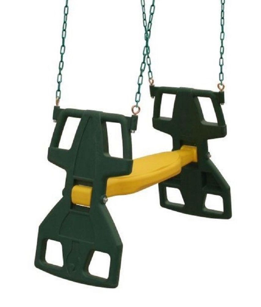 The Best Dual Rider Glider Swings with Soft Touch Rope