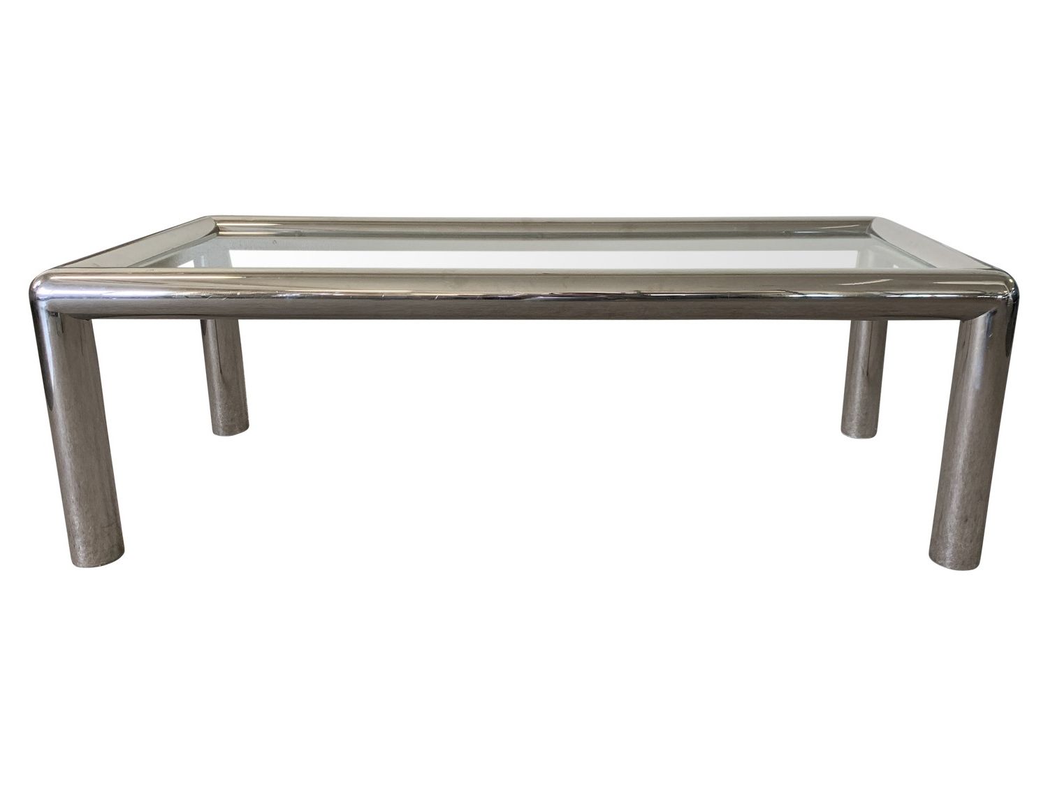 10 Inspirations Chrome and Glass Rectangular Coffee Tables