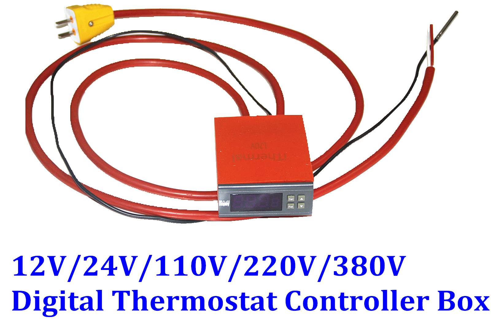 WillHi Universal 12V / 24V / 380V JSR2 Digital Thermostat Controller