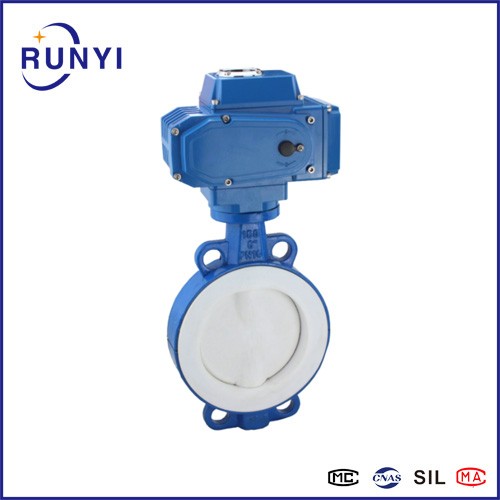 D971F46 D971F4610 D971F4610C D971F4610P Electric lined butterfly valve