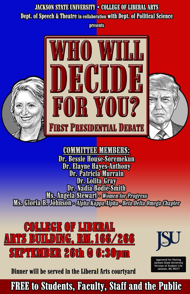 Jackson State University Theatre Viewing of First Presidential