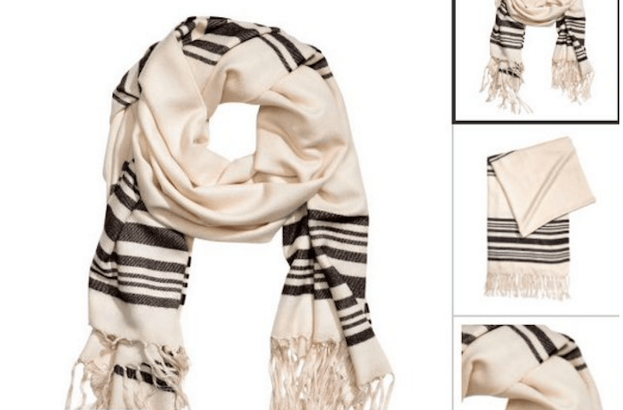 H&M Your source for cheap & chic Jewish prayer shawls? Jewish