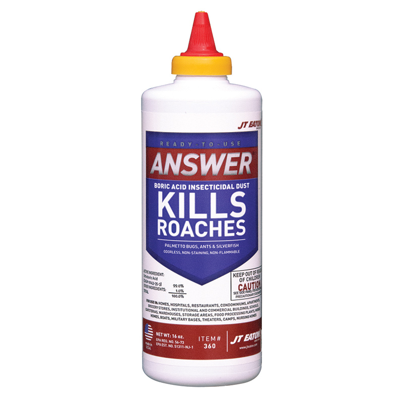 Answer® Boric Acid Insecticidal Dust (16 OZ) J.T. Eaton