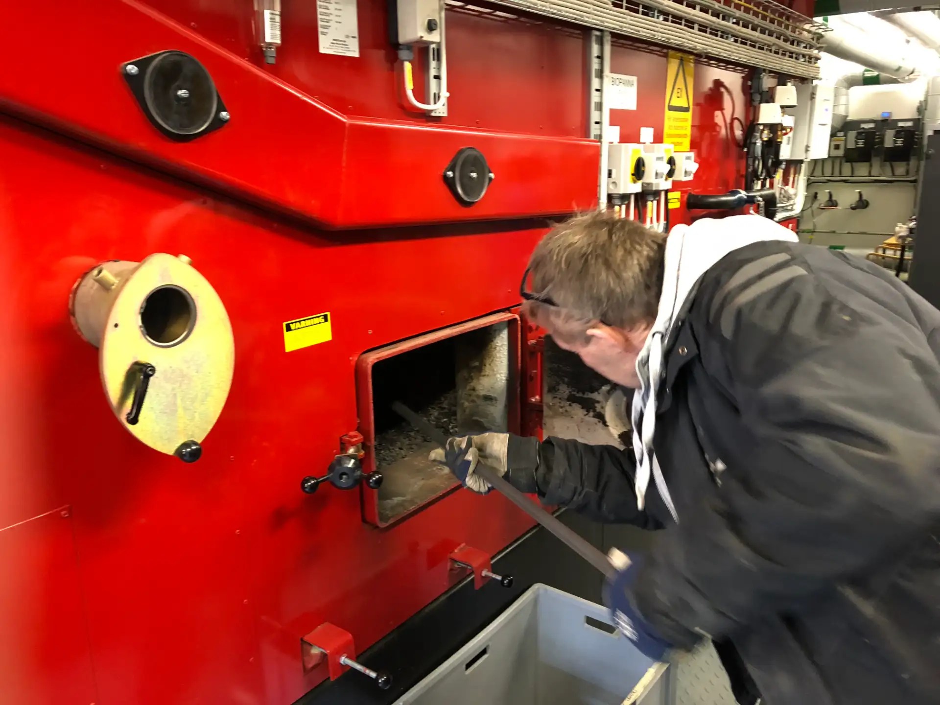 Skötsel & drift av pelletspanna JTF Markentreprenad AB