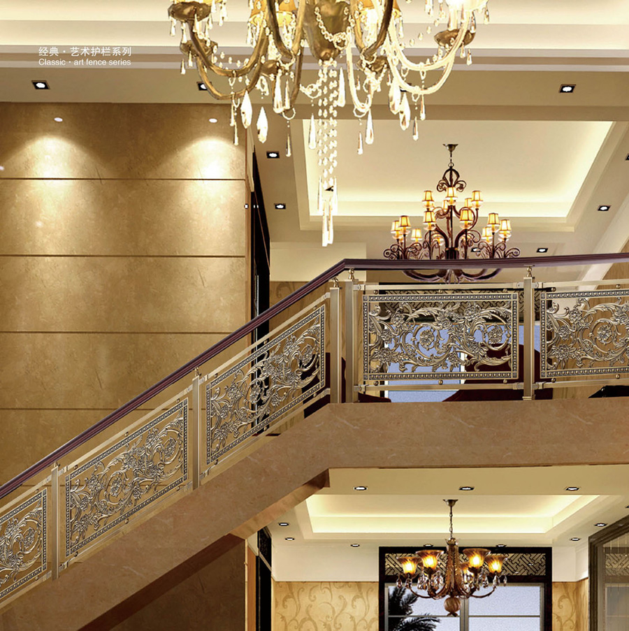 Luxury Aluminum Indoor Stair Railings JTgate