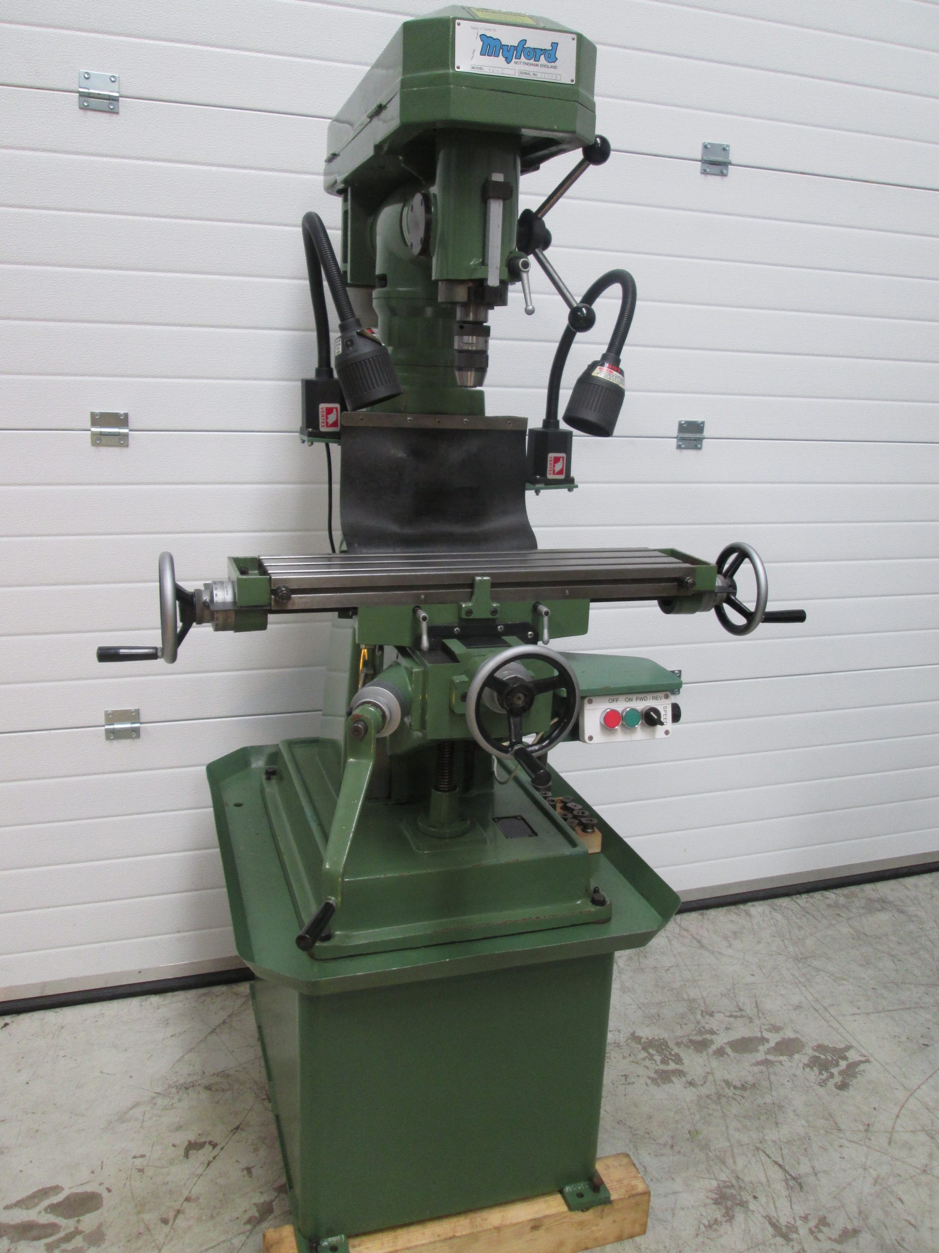 Machine Sales MYFORD VMC Vertical Milling Machine
