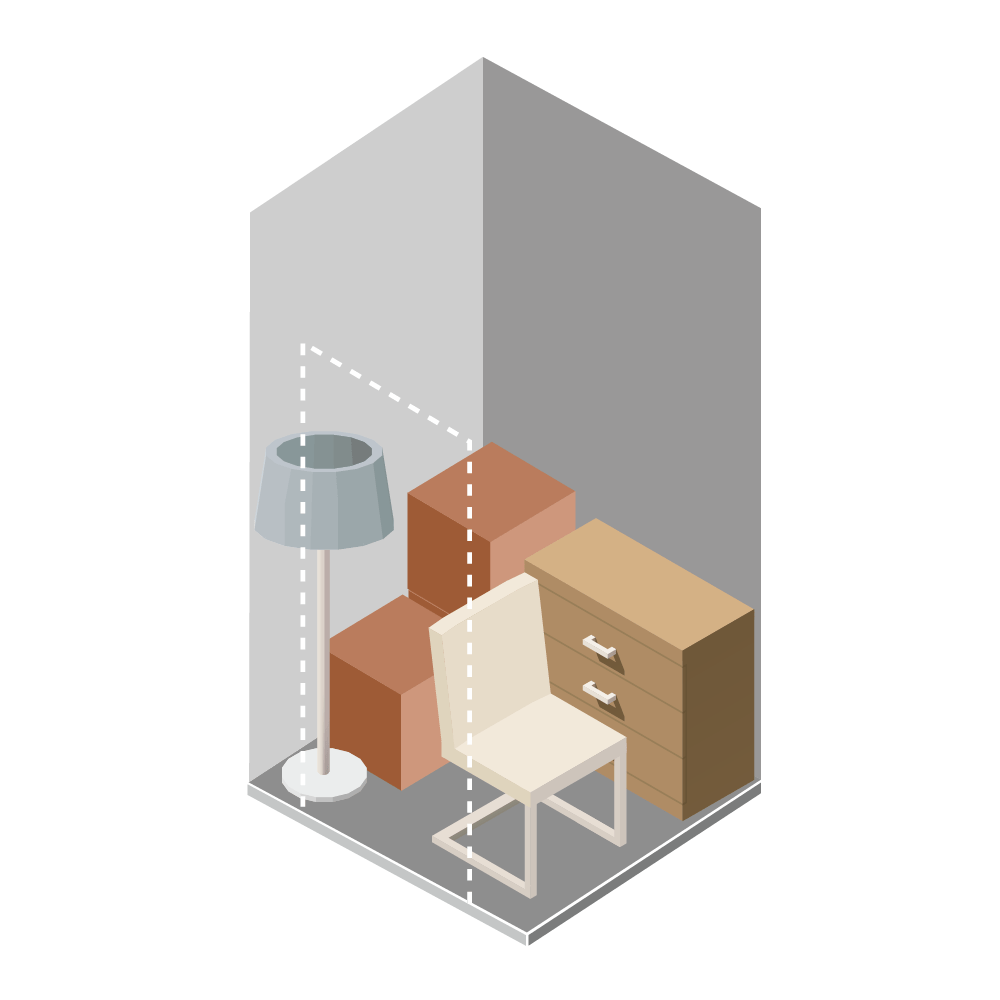 Storage Size Guide Jud Mini Warehouse, LLC