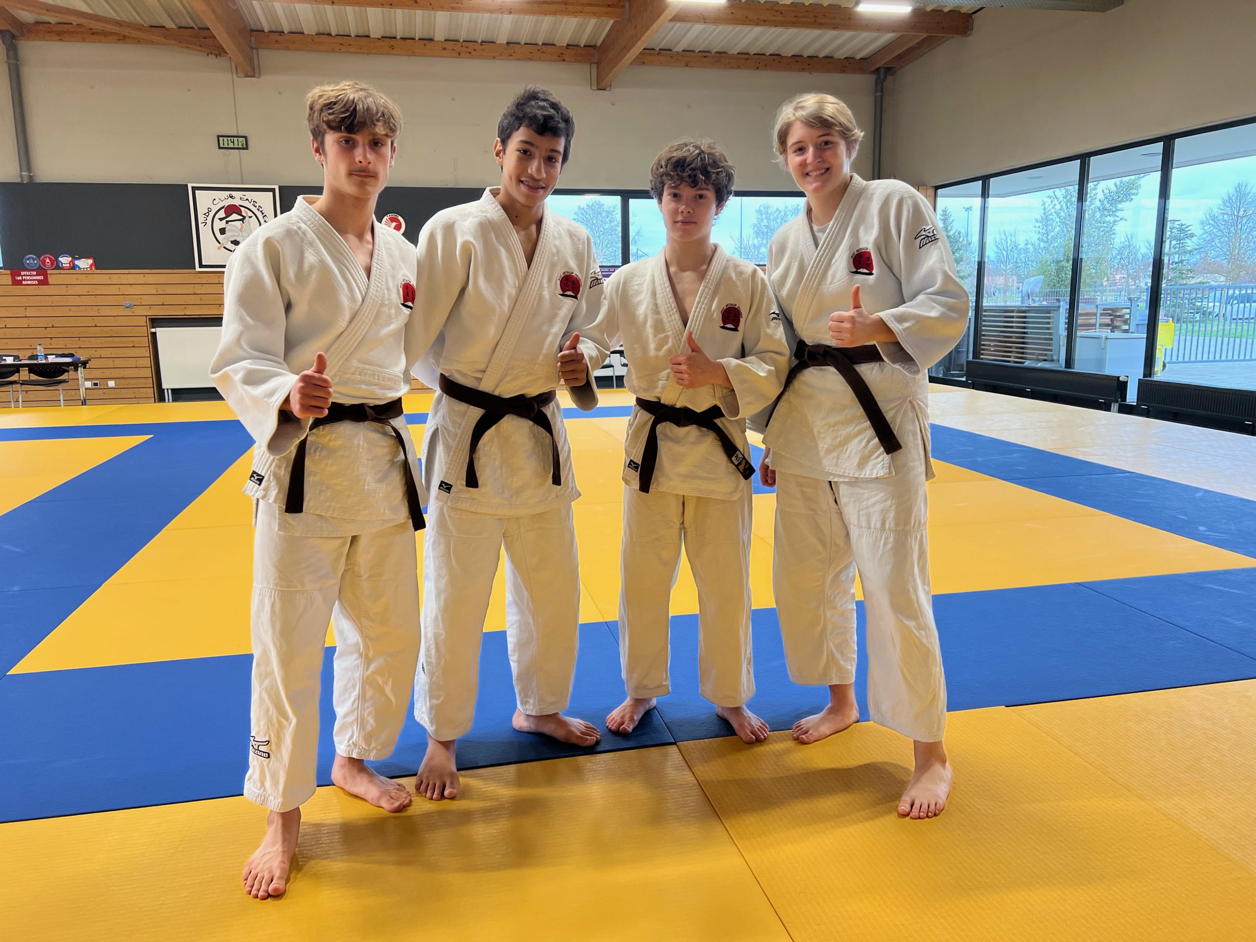 Un très beau tir groupé à l'examen KATA ! JUDO NETSUJO STRASBOURG NEUDORF
