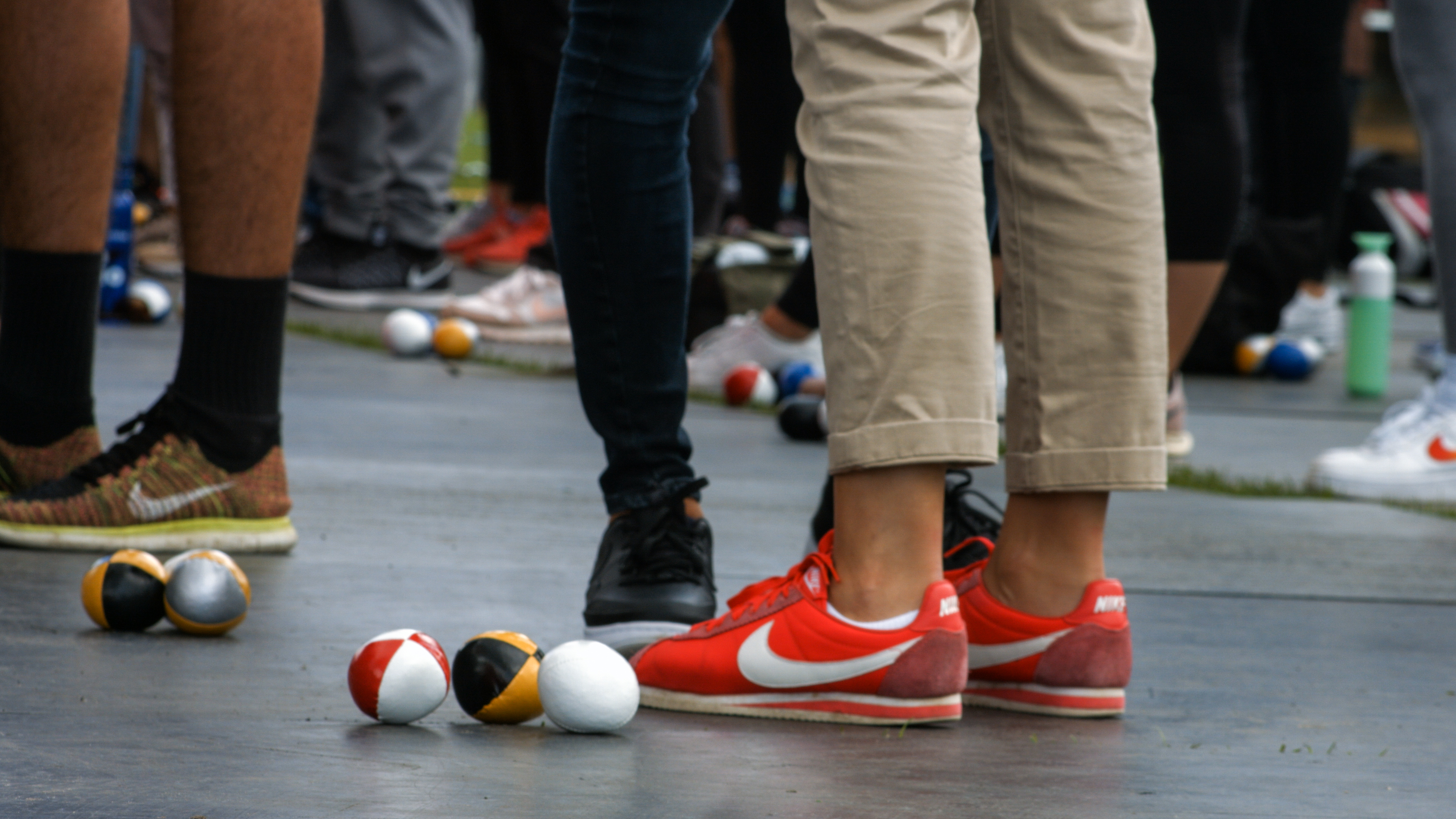 Juggling Teambuilding with Balls