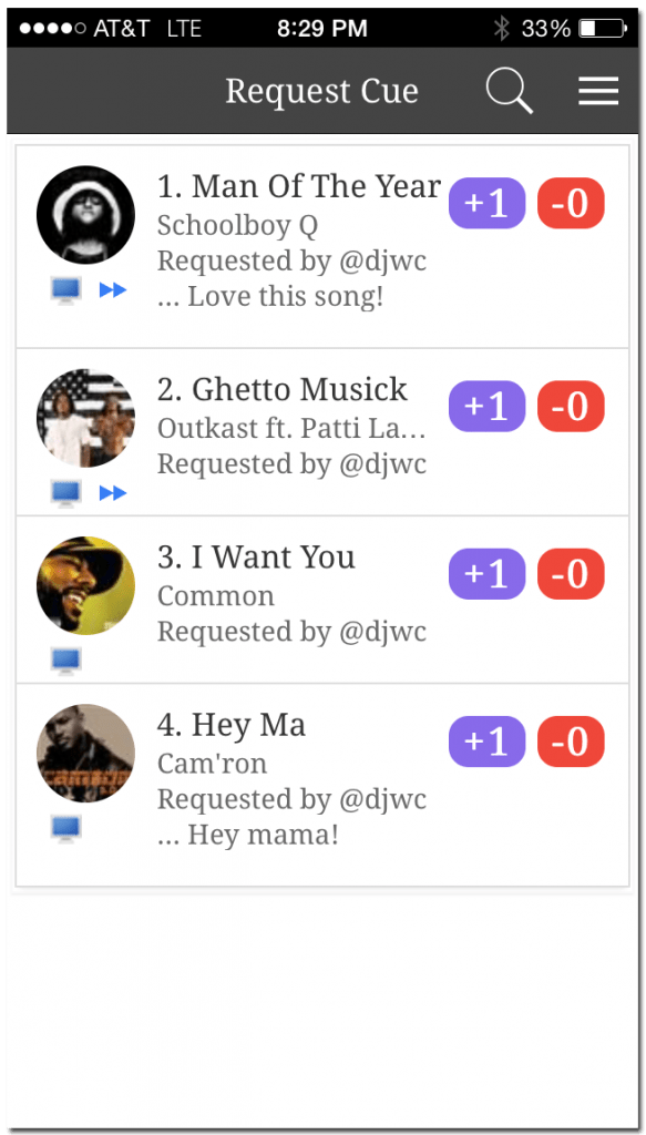 Jukebox App for iOS and Android JukeVision