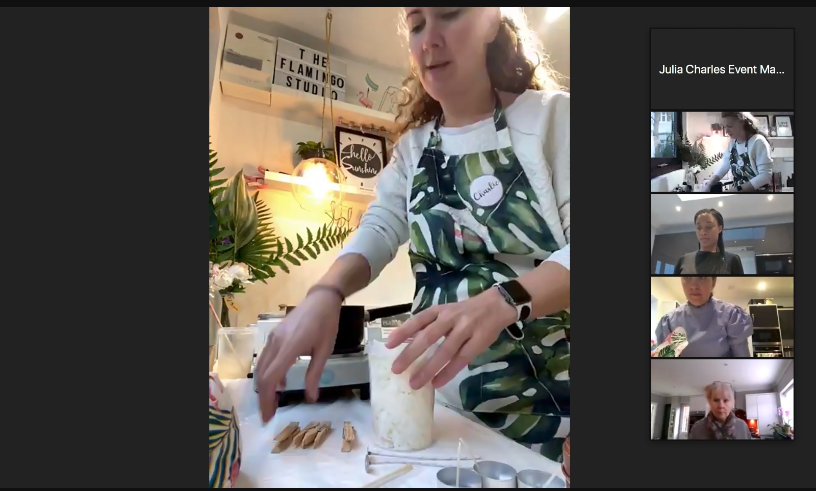Virtual Candle Making Online Craft