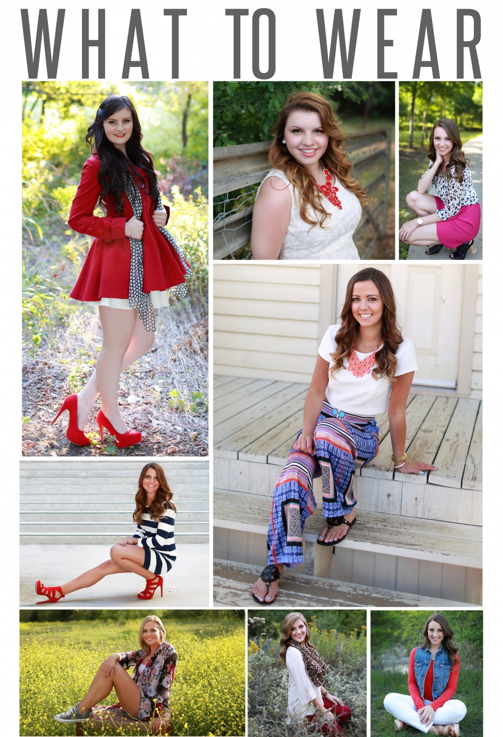 Seniors What to Wear » Julia Sponsel Photography Nationally