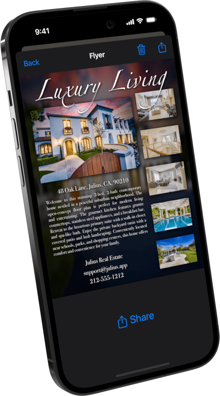 Julius Real Estate Camera App