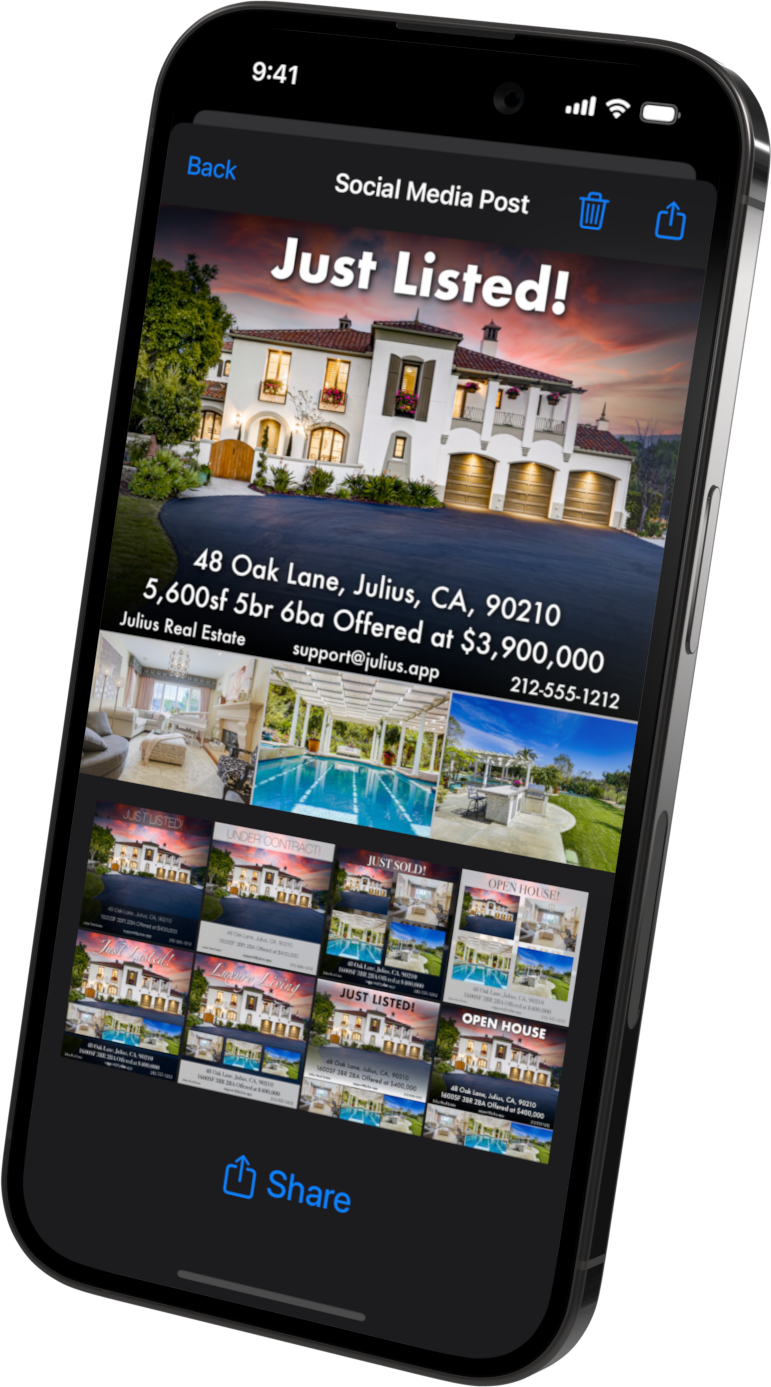Julius Real Estate Camera App
