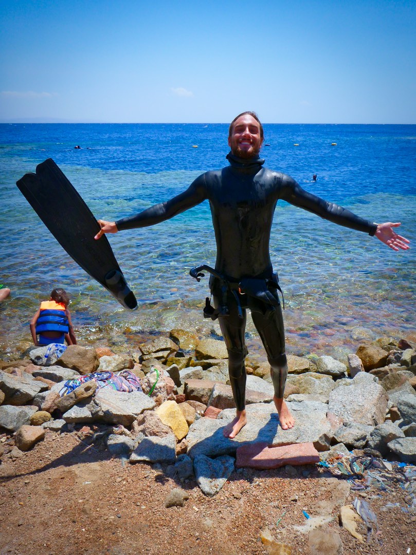 Freediving in Dahab, Egypt Andreas Julseth