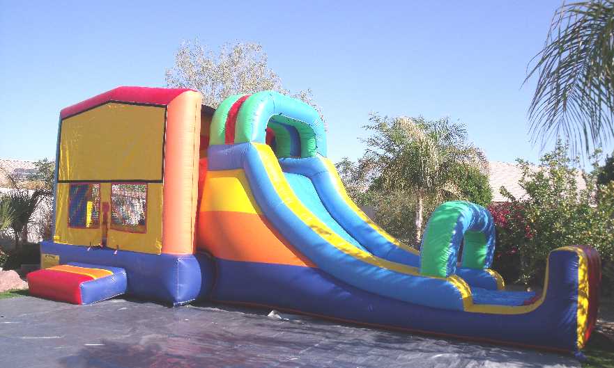 Inflatable Combo Slides for rent in Phoenix, Peoria, Surprise and