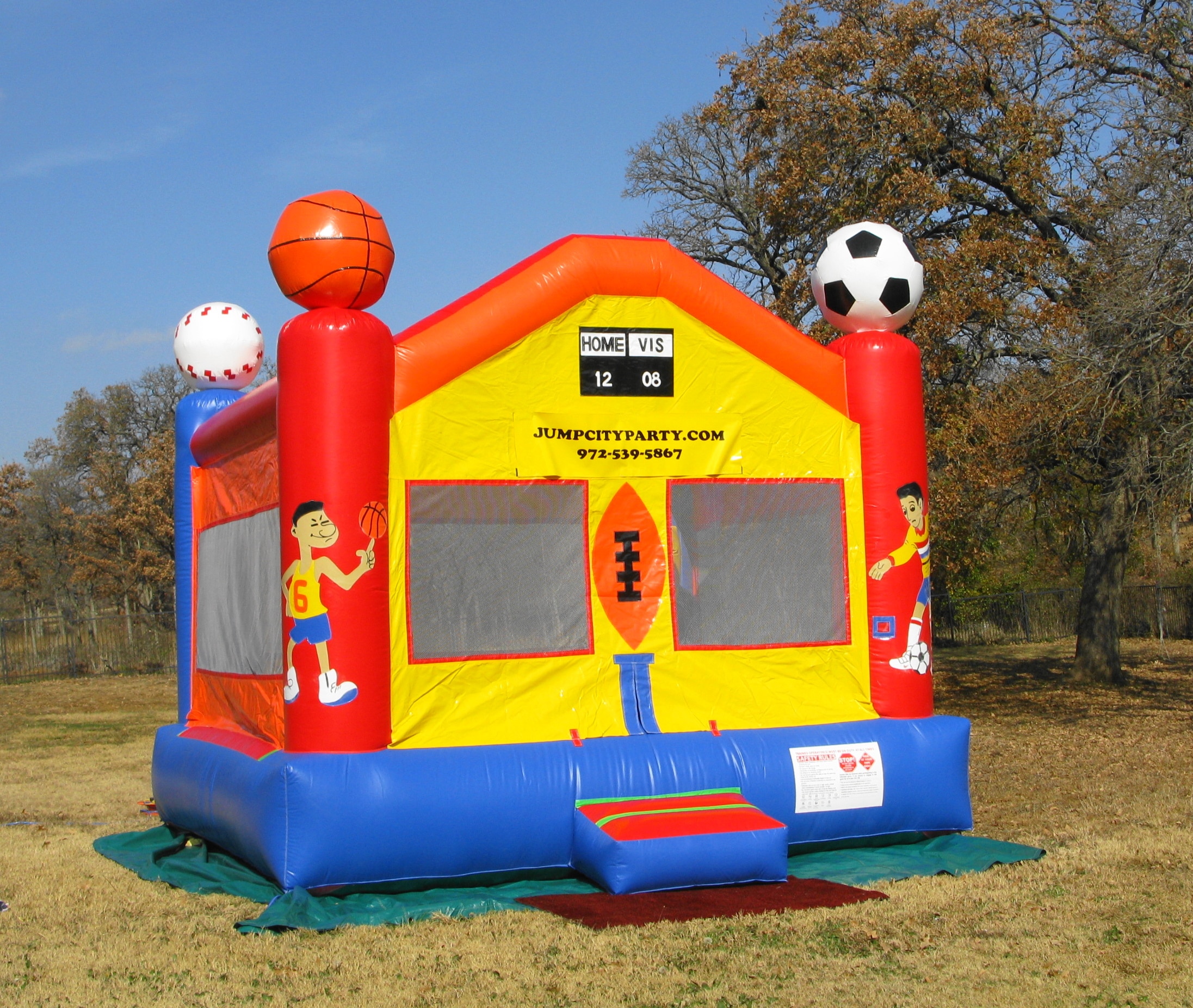 Sports Arena Bounce House Jump Houses Dallas