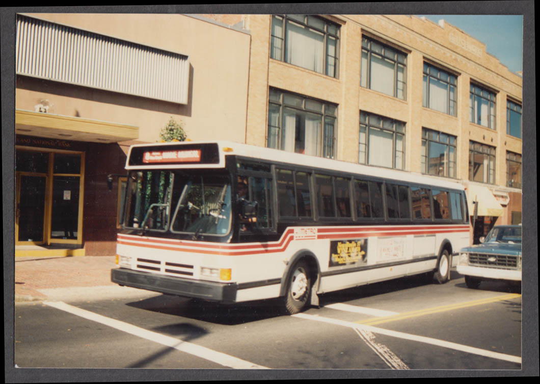 Greater Portland Transit =Coach 8803 bus snapshot Portland ME 1988