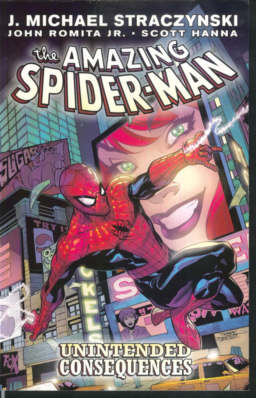 AMAZING SPIDERMAN Vol 5 Unintended Consequences Marvel Graphic Novel