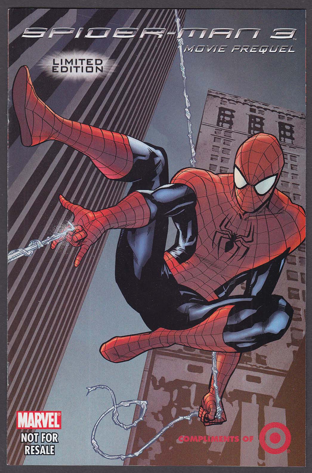 SPIDERMAN 3 Movie Prequel Limited Edition Marvel comic book 6 2007
