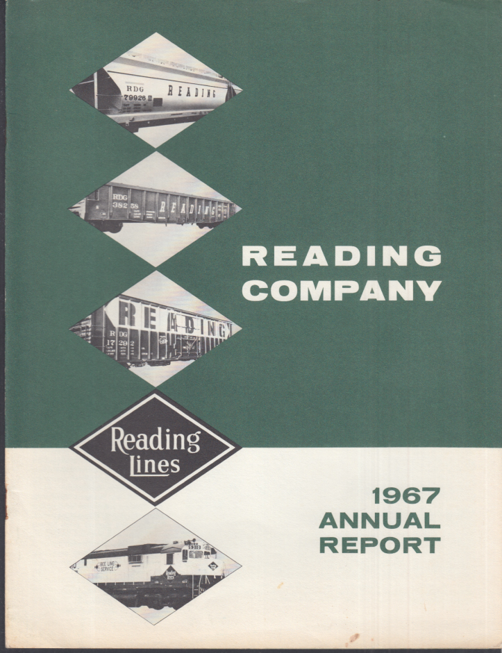 Reading Railroad Company Annual Report 1967