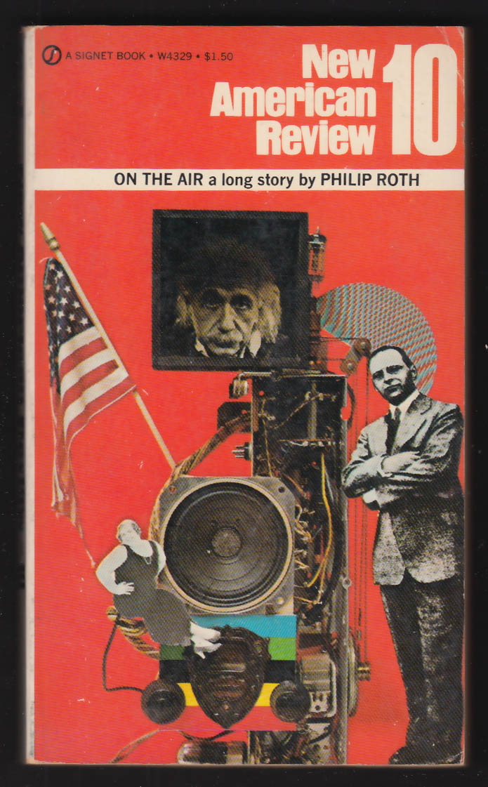 New American Review 10 Philip Roth Allen Ginsberg + PBO 1st 1970