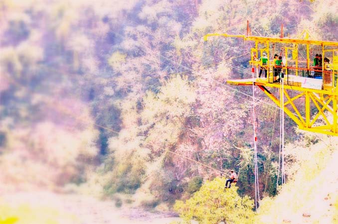 Bungy Jumping in Rishikesh, Bungee Sports, Giant Swing