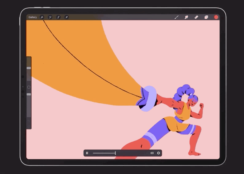 Procreate 5 en Adobe Fresco Jumpline