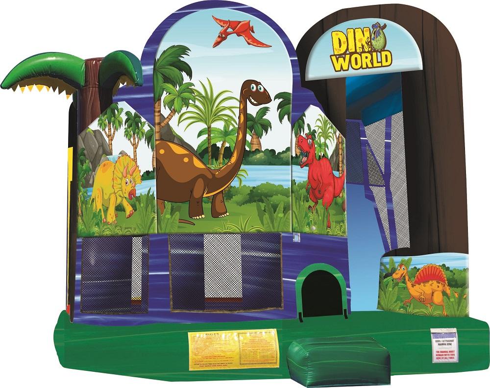 Dino World 4n1 Combo Jumpy Fun Bounce House Rentals