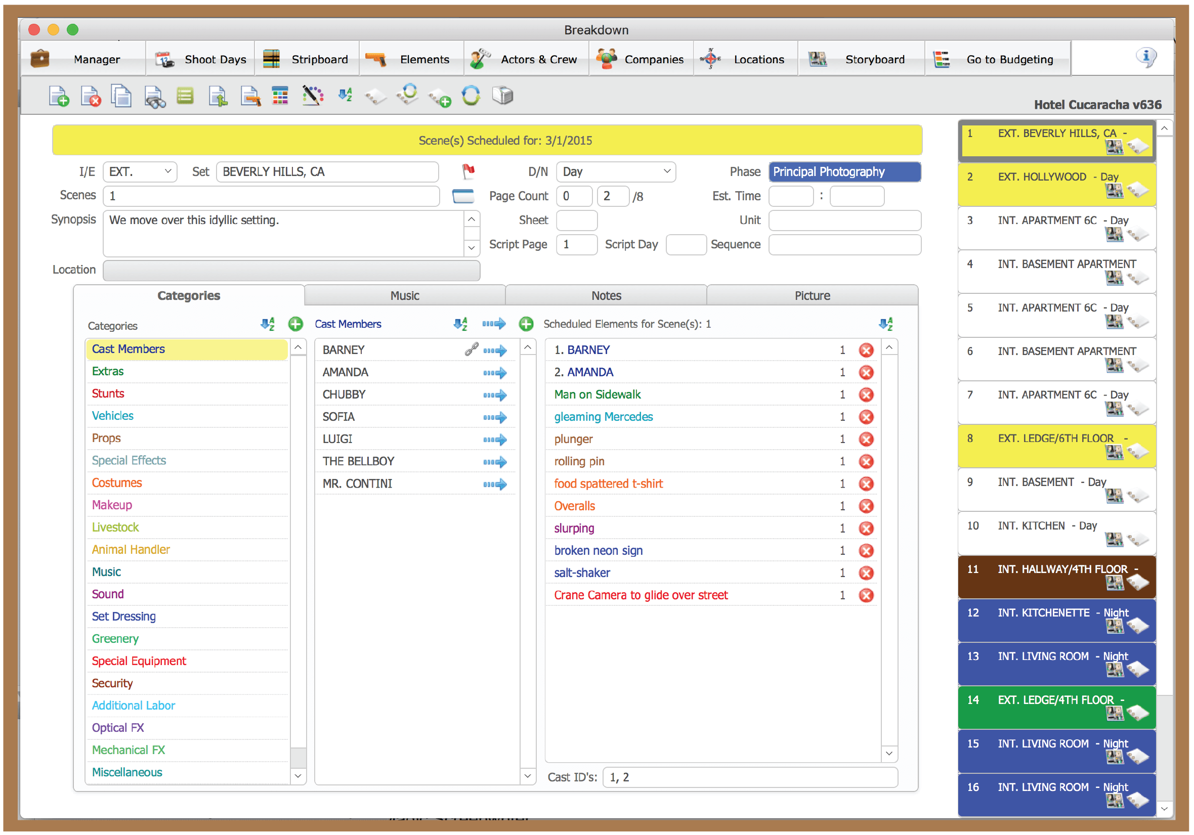 Modern Video, TV & Film Scheduling Software Gorilla Scheduling