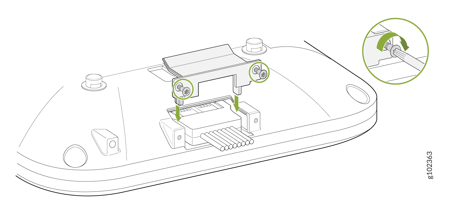 Mount the AP45 Access Point Juniper Networks