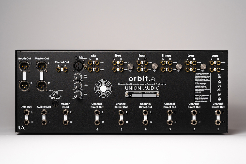 The new £5.5k Union Audio Orbit.6 is a stunning rotary mixer by a