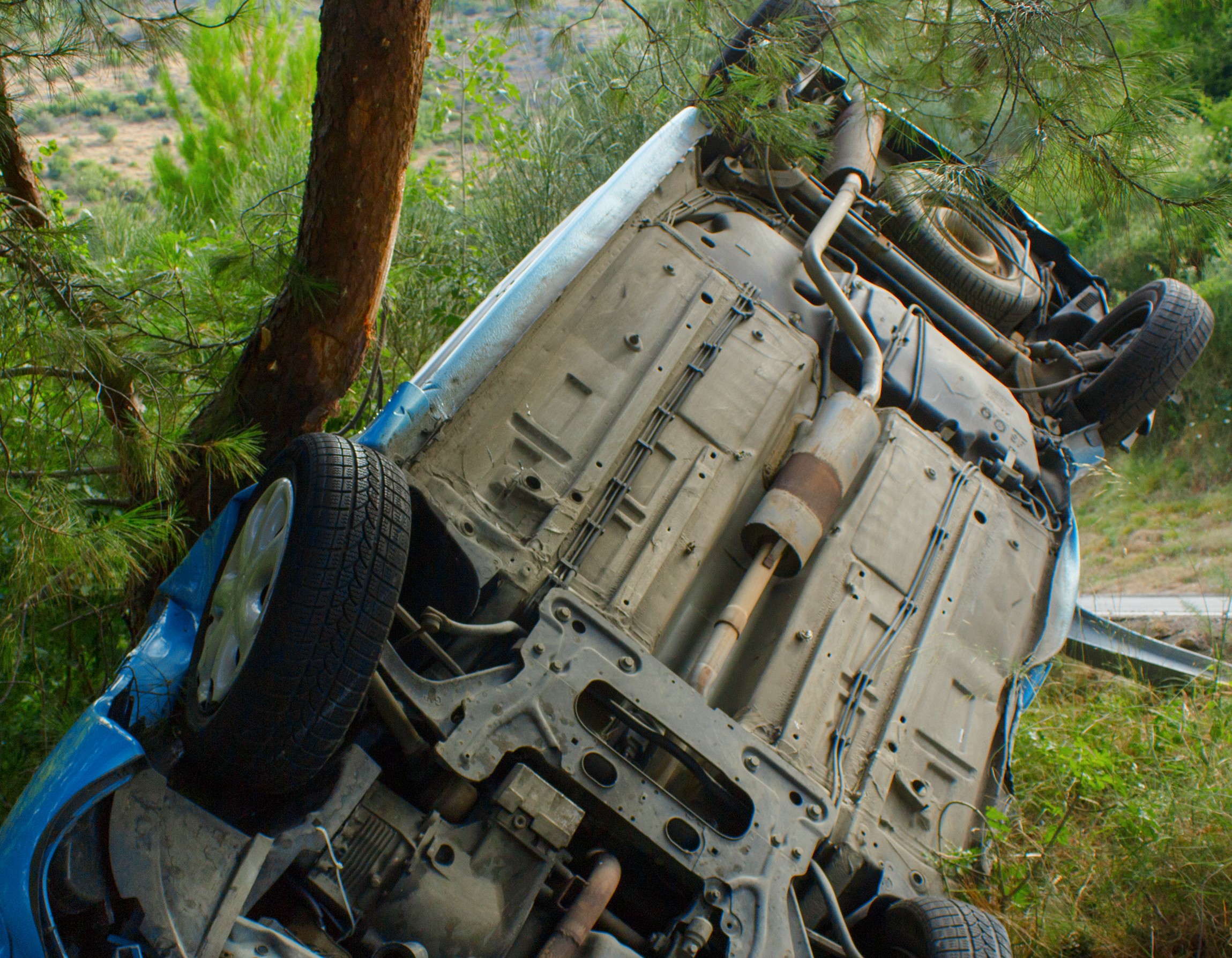 Cameron Park, CA SUV And Trailer Overturned After Crash Near Cambridge