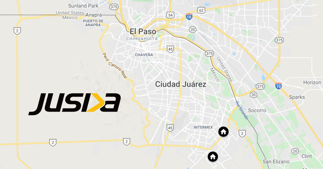 Jusda logistics solutions provider with a vast network spanning the globe.