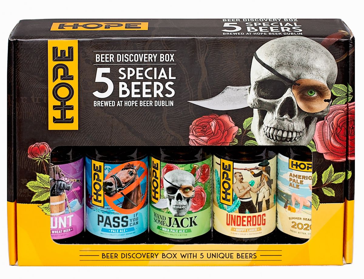 Hope Beer Discovery Box 5 Special Beer Box Jus de Vine